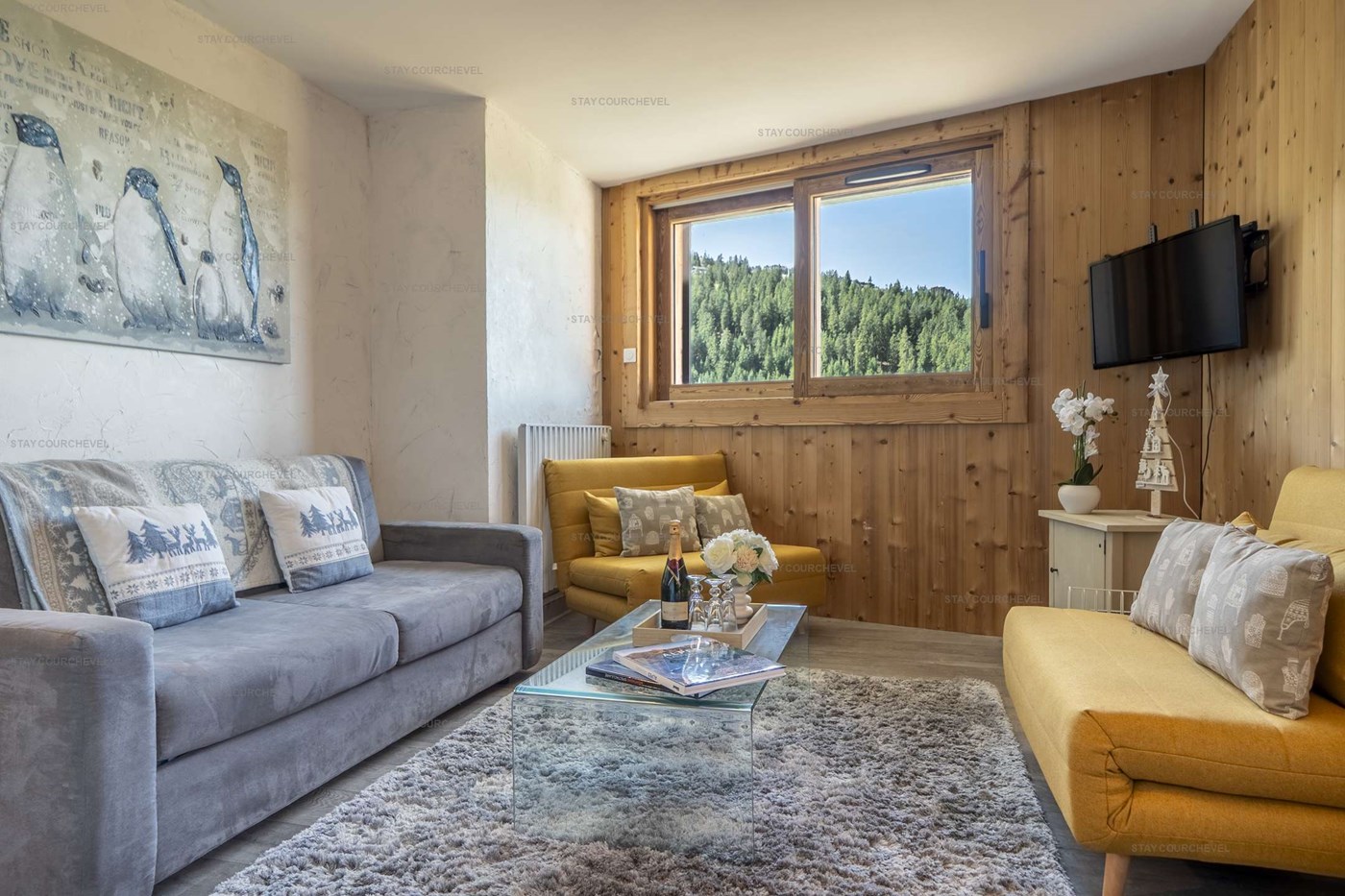 Confort alpin au pied des pistes – Courchevel Moriond